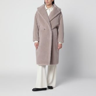 Max Mara Teddy Bear Icon Coat in beige taupe alpaca and wool