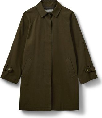 Sofie Schnoor Filippasw Coat - Dames - Mantel - Bruin - S - Katoen - Jassen