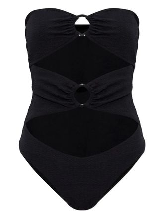 Melissa Odabash Alicante ring-detail swimsuit - Nero
