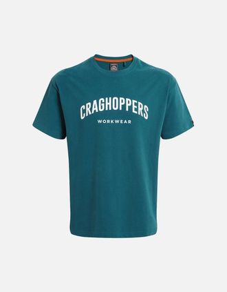Craghoppers Mens Craghoppers Mens Batley Work T-Shirt - Green - Size: 44