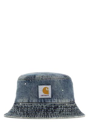 Carhartt Work in Progress Light Blue Belmar Logo Bucket Hat