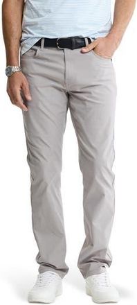 J.A.C.H.S. Straight Leg Stretch 5-Pocket Pants in Grey at Nordstrom Rack, Size 31
