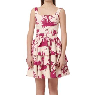 Tara Jarmon Romanne Dress In Ecru