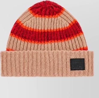 Paul Smith ribbed mohair beanie