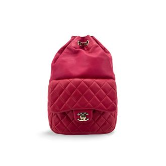 Chanel Backpack In Seoul Lambskin Pink Leather Backpack Bag (Pre-Owned)