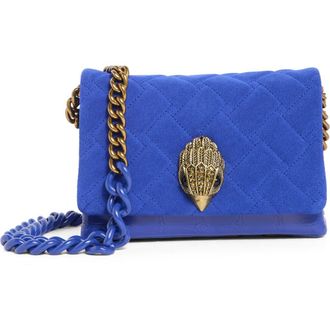 Kurt Geiger Mini Kensington Kurt Crossbody Bag in Blue at Nordstrom Rack