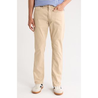 Lucky Brand 121 Heritage Slim Straight Leg Pants in Humus at Nordstrom Rack, Size 33 X 30