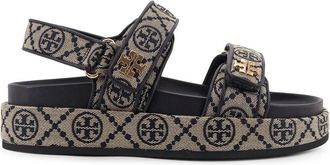 Tory Burch Schoenen, Dames, Veelkleurig, 39 EU, Leer, Kira Sport Sandal