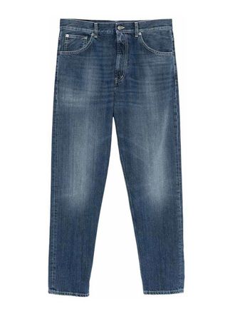Dondup Paco Loose Jeans In Dark Blue