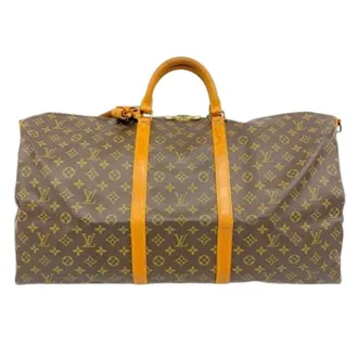 Louis Vuitton Pre-owned Weekend Bags, unisex, Brown, Size: ONE SIZE Pre-owned Boston Bag