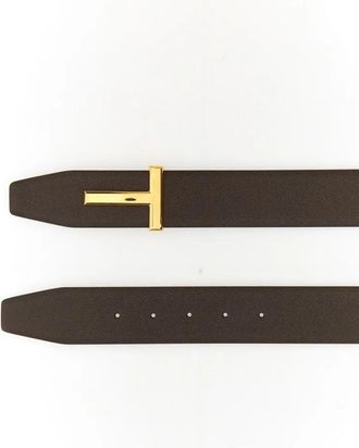 Tom Ford Gürtel - Reversible Belt - Gr. 105 - in Braun - für Damen