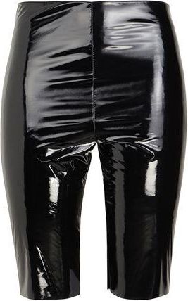 8 by YOOX PATENT BIKER SHORTS