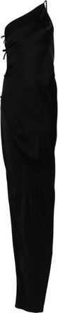 Rick Owens Taco gown - women - Acetate/Viscose - 42 - Black