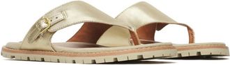Merrell Womens Haven Metallic Post Sandals In Burlap