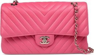 Chanel 2019 Classic Double Flap schoudertas - Roze