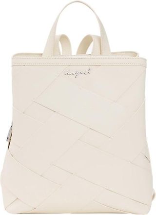 Desigual zaino grande Voyager multiposizione bianco