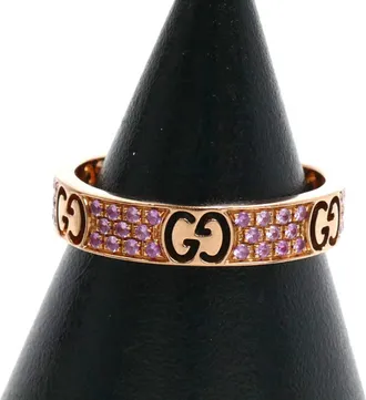 Gucci Pink Gold (18K) Band Ring (Pre-Owned)
