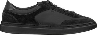 BOSS Kieran Low Top Racing Sneaker in Black at Nordstrom, Size 12Us