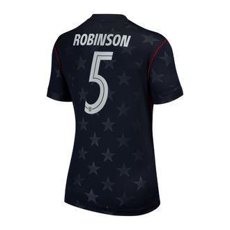 Nike Antonee Robinson USMNT 2026 Stadium Away Nike Womens Dri-FIT Soccer Jersey in Blue | NN203993626-USM