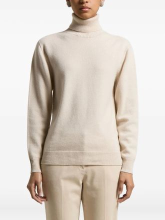 PESERICO turtleneck cashmere sweater - women - Cashmere - 38 - Neutrals