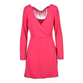 Patrizia Pepe Kleedjes, Dames, Roze, 2Xs, Polyester, jurk vrouw