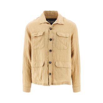 Herno Linen overshirt Man 54