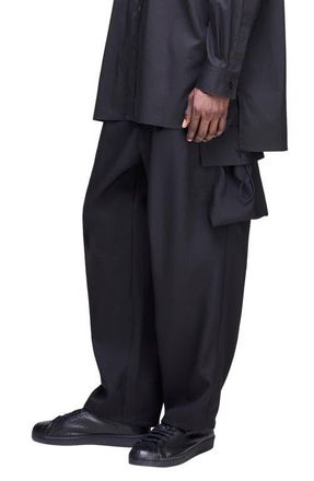 Yohji Yamamoto Sport Uniform Cargo Pants in Black at Nordstrom, Size Xx-Large