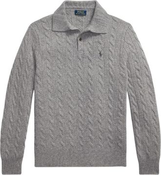 Ralph Lauren Truien - Heren - Polos - Grijs - S - Tops
