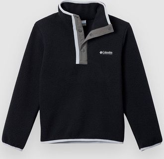 Columbia Helvetia II Half Snap Fleece Kids Half-Zip Fleece Trui zwart