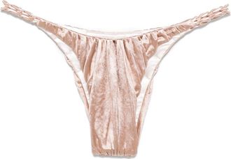 Isa Boulder Braided Bikini Bottoms - Womens - Elastane/Polyester/Nylon