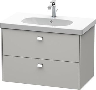 Duravit Duravit Brioso Neceser De Pared 82,0 X 46,9 Cm, Con 2 Cajones, Incl. Hueco Para Sif&oacute;n Y Delantal, Para Lavabo D-c&oacute;digo 034285, Color (frente/cuerpo): 