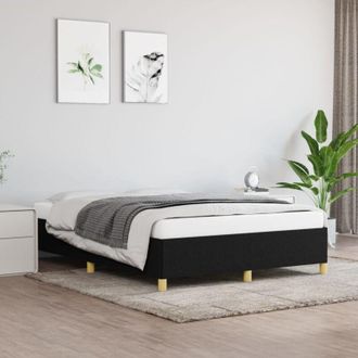 vidaXL Giroletto senza Materasso Nero 140x200 cm in Tessuto - Vidaxl