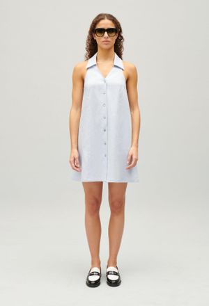 Claudie Pierlot Robe courte babydoll boutonn&eacute;e