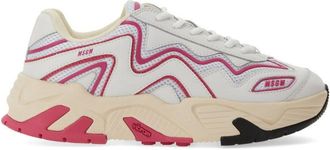 Msgm Vortex Sneaker With Vibram Sole-Donna