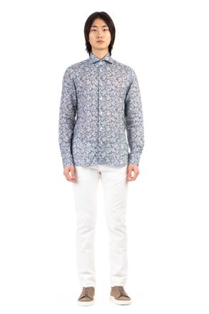 Barba Dandylife Floral Linen Shirt