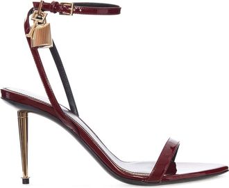 Tom Ford High-Heeled Patent Leather Stiletto Sandals
