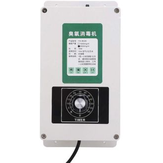 OEM M&aacute;quina De Limpieza Con Generador De Ozono De 2000 Mg Con Temporizador Para El Hogar, El Coche Y Los Invernaderos De Talleres (enchufe Europeo De 220 