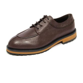 Tod's Allacciata Nap. Gomma+Guar. 09I - Heren - Veterschoenen - Bruin - 41 EU - Leer - Schoenen