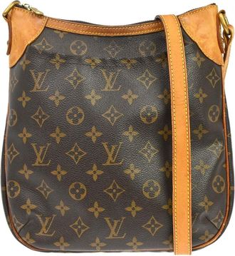 Louis Vuitton Odeon Monogram Canvas Brown Canvas Handbag (Pre-Owned)