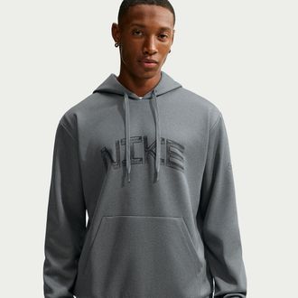 Nike Mens Flex Dri-FIT UV Protection Hoodie in Grey | IM3603-084