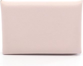 Herm&egrave;s Pink Coin Purse/Coin Case (Pre-Owned)