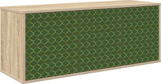 vidaXL Mueble De Tv Montado En La Pared Geleen 102 X 33 X 40 Cm Vidaxl