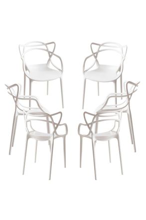 Regalos Miguel Regalos Miguel - Packs Sillas Jard&iacute;n - Pack 6 Sillas Korme Kid (infantil) - Blanco