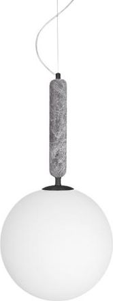 Globen Lighting Grosse Pendellampe Torrano ø 30 cm mit grauem Marmor