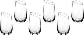 Bj&ouml;rn Borg Vasos para refrescos &oslash;6,7cm - 6 piezas - transparente