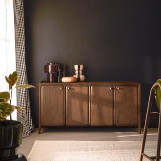 Tikamoon Aparador de madera de mindi 160 cm
