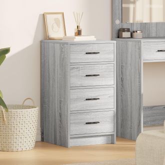 Berkfield Home Sideboard Grey Sonoma 40x41x75 cm Engineered Wood | Size: 40 x 41 x 75 cm
