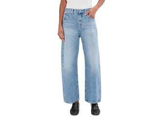 AG - Adriano Goldschmied Hattie High Rise Barrel Womens Jeans Blueprint : 30, Cotton/Denim