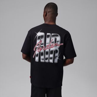 Nike Jordan Mens Jordan Brooklyn T-Shirt in Black | IX1571-010