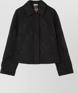 Burberry quilted cropped jacket